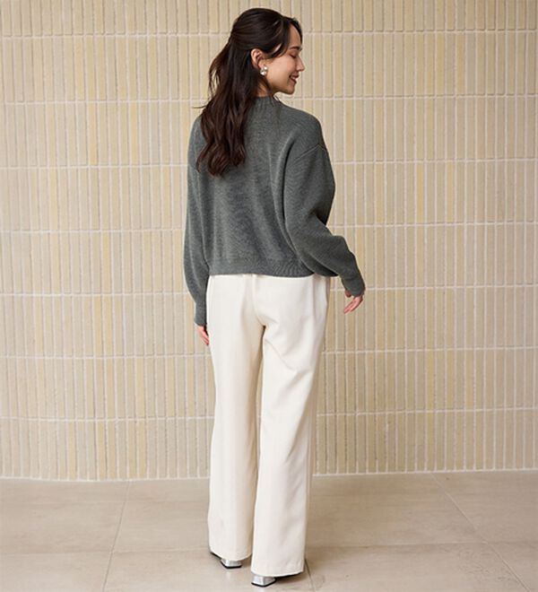 RANAN（ラナン）の「畦ニットカーデ×ベロアキャミワンピ（ロングワンピース）」｜詳細画像