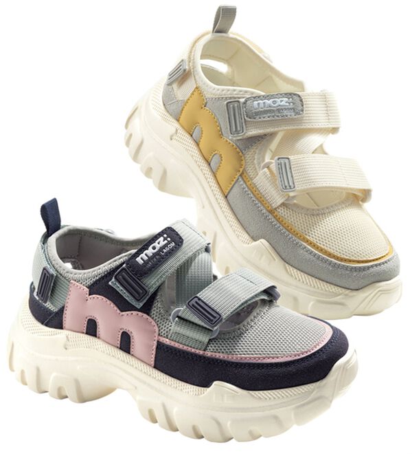 BELLUNA（ベルーナ）の「＜ｍｏｚ＞厚底スニーカーサンダル（スニーカー）」｜詳細画像