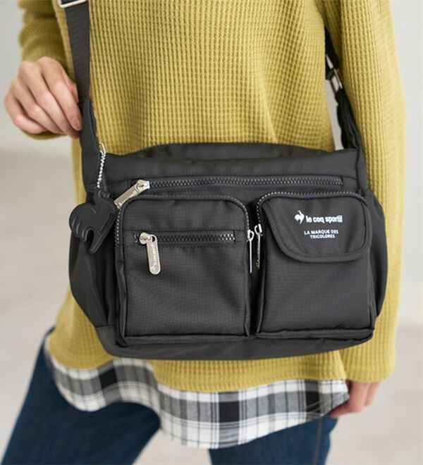 BELLUNA（ベルーナ）の「＜ルコック＞はっ水多ポケットショルダー（ショルダーバッグ）」｜詳細画像