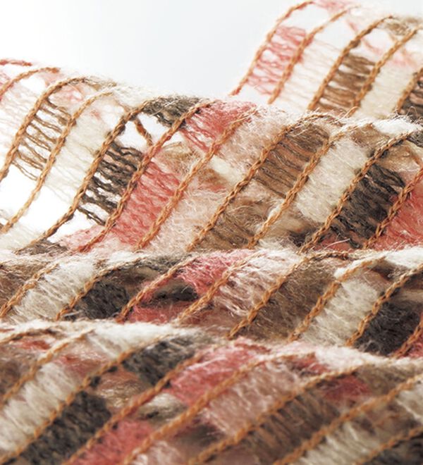 BELLUNA（ベルーナ）の「イタリア製ミックスカラーストール（ストール・スカーフ・マフラー）」｜詳細画像