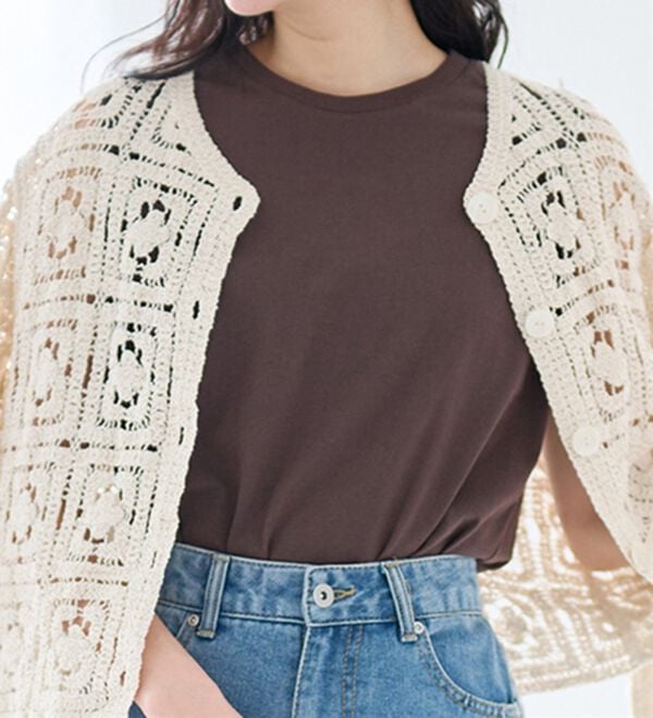 RANAN（ラナン）の「ひんやり！＜BC＞綿100％タンクトップ【選べる着丈】（カットソー）」｜詳細画像