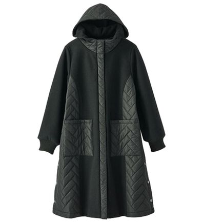 BELLUNA（ベルーナ）の「冬のおしゃれを楽しむキルトロングコート（ロングコート）」