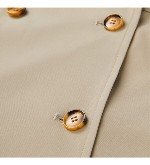 GeeRA（ジーラ）の「『ドラマ着用商品』上品オーバーサイズトレンチコート（ロングコート）」｜詳細画像