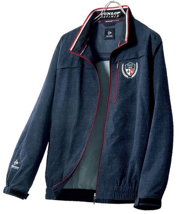 「＜ダンロップ・リファインド＞軽くて涼やかメッシュブルゾン（メンズブルゾン）」