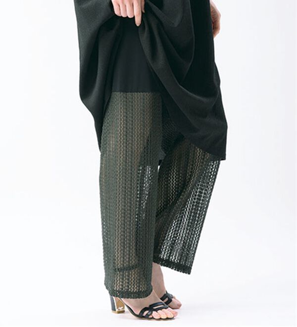 ルフラン（ルフラン）の「旬な重ね着スタイル！ワンピ＆パンツセット（パンツスーツ）」｜詳細画像