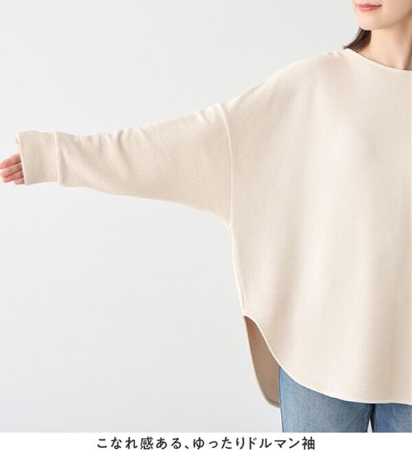 Viola e Viola（ヴィオラ エ ヴィオラ）の「ふくれジャカードドルマントップス（カットソー）」｜詳細画像