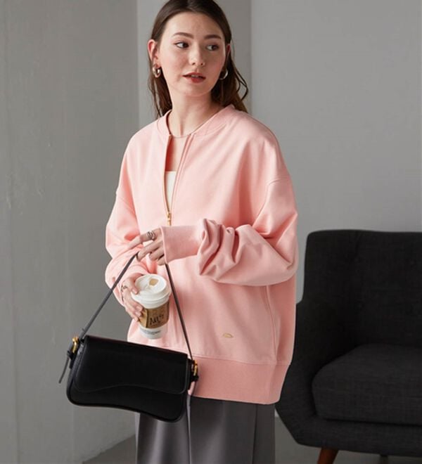 RANAN（ラナン）の「フロントハーフジップスウェット（トレーナー・スウェット）」｜詳細画像