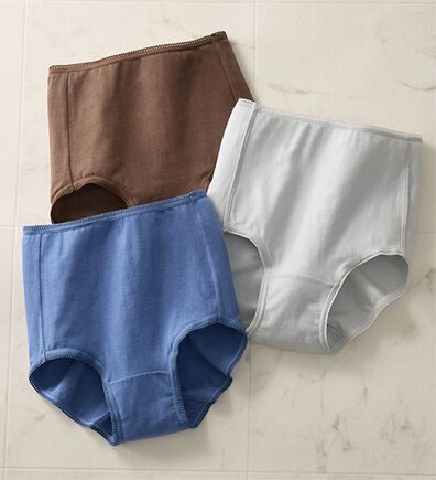 LAVIENNE（ラヴィエンヌ）の「【３色組】選べるこだわり綿混ショーツ（ショーツ）」