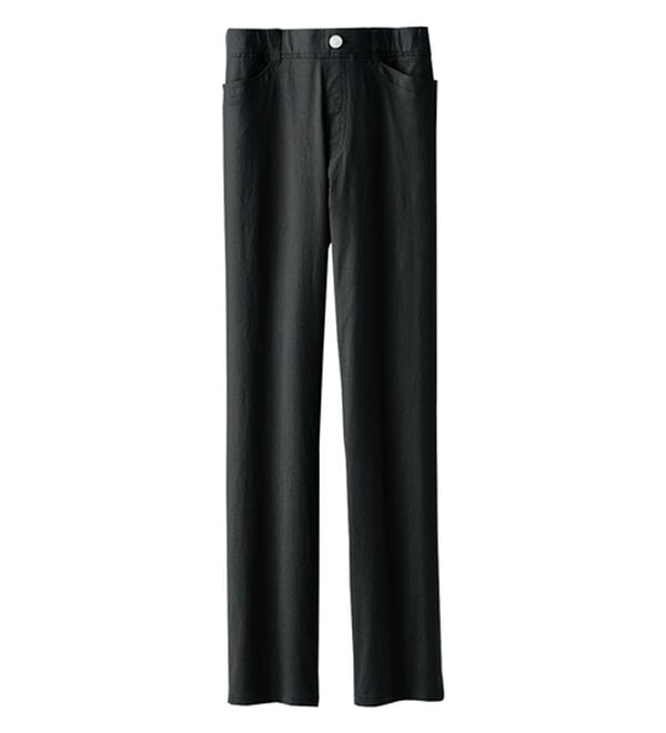 BELLUNA（ベルーナ）の「冷感ピケストレッチ素材スリムパンツ（フルレングスパンツ）」｜詳細画像