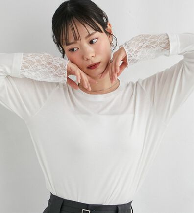 RANAN（ラナン）の「レイヤードスリーブロンＴＥＥ（カットソー）」