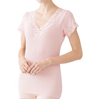 「【４色組】強撚綿１００％涼やか汗取りインナー（肌着・インナーウェア）」｜詳細画像