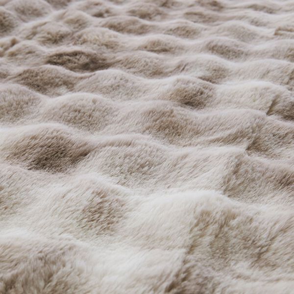 iellio（イエリオ）の「ぽこぽこボリュームファーソファカバー・シートクッション＜あったか・ラビットファー調・長座布団・チェアカバー＞（ソファーカバー）」｜詳細画像