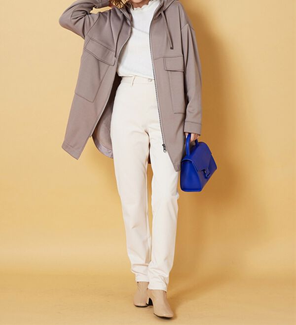 BELLUNA（ベルーナ）の「裏ファービッグポケット付フードジャケット（その他ジャケット）」｜詳細画像