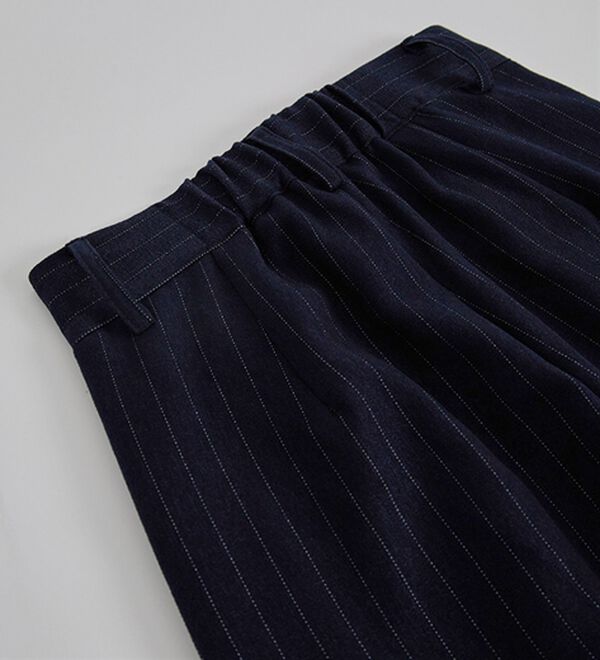 BELLUNA（ベルーナ）の「静電気防止加工！タックデザインワイドパンツ（ワイドパンツ・ガウチョ）」｜詳細画像