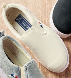 「Ｒｅｄ　Ｐｉｎｅ（レッドパイン）　はっ水スリッポンスニーカー（スリッポン）」｜ホワイト