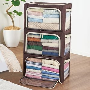 「「探しものゼロ」積み重ね収納ボックス（収納ケース・収納ボックス）」｜詳細画像