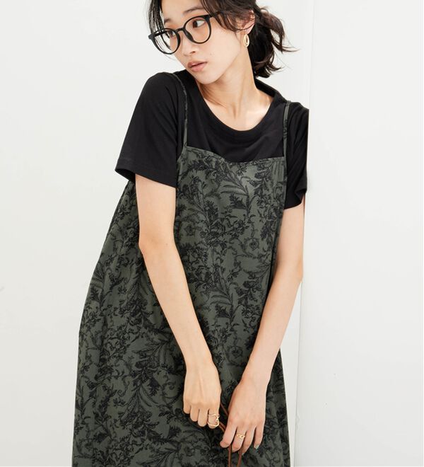 BELLUNA（ベルーナ）の「迷わず決まる！キャミワンピースセット（その他ワンピース）」｜詳細画像