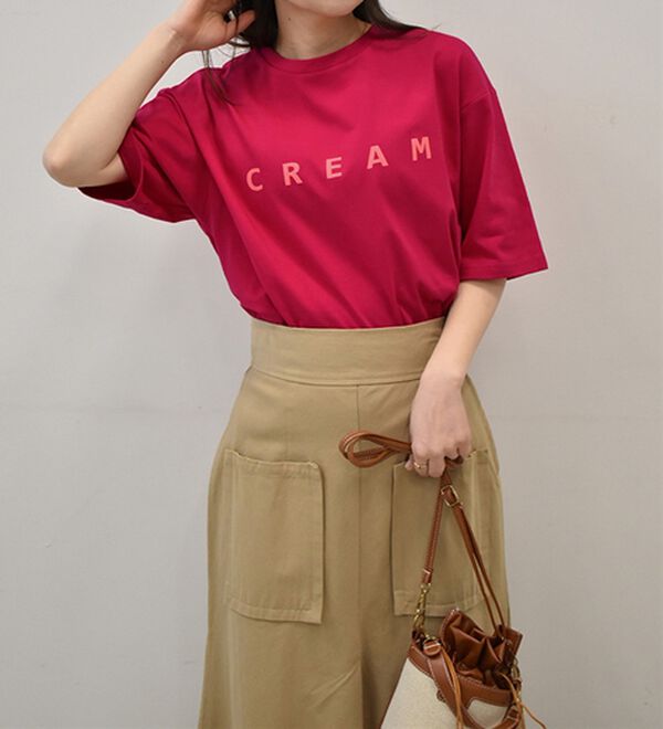 RANAN（ラナン）の「プリントロゴＴシャツ（カットソー）」｜詳細画像