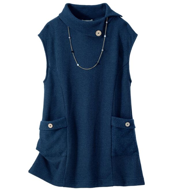 ルフラン（ルフラン）の「【２色組】衿が決め手！ポケット付アンサンブル（アンサンブル）」｜詳細画像