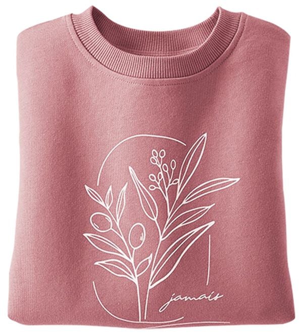 BELLUNA（ベルーナ）の「綿混素材ロゴトレーナー（トレーナー・スウェット）」｜詳細画像