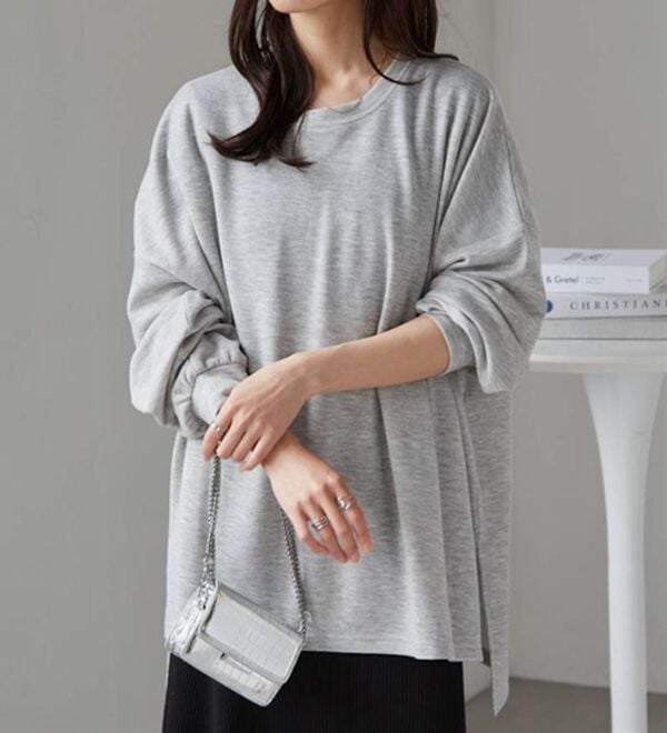 RANAN（ラナン）の「オーバーサイズスウェットＴ（カットソー）」｜詳細画像