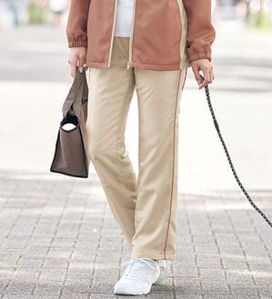 BELLUNA（ベルーナ）の「はっ水加工裏フリースあったかパンツ（フルレングスパンツ）」｜詳細画像