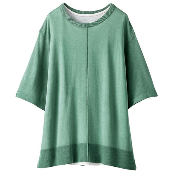 BELLUNA（ベルーナ）の「シアーニットプルオーバーアンサンブル（アンサンブル）」｜詳細画像