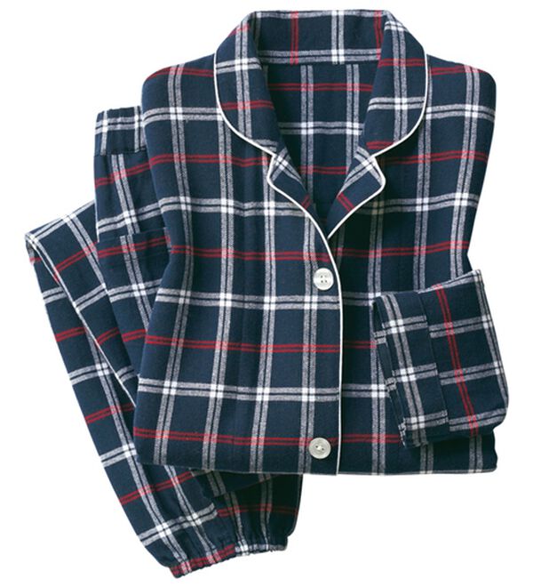 LAVIENNE（ラヴィエンヌ）の「綿１００％ふんわり暖か微起毛パジャマ（パジャマ・ルームウェア）」｜詳細画像