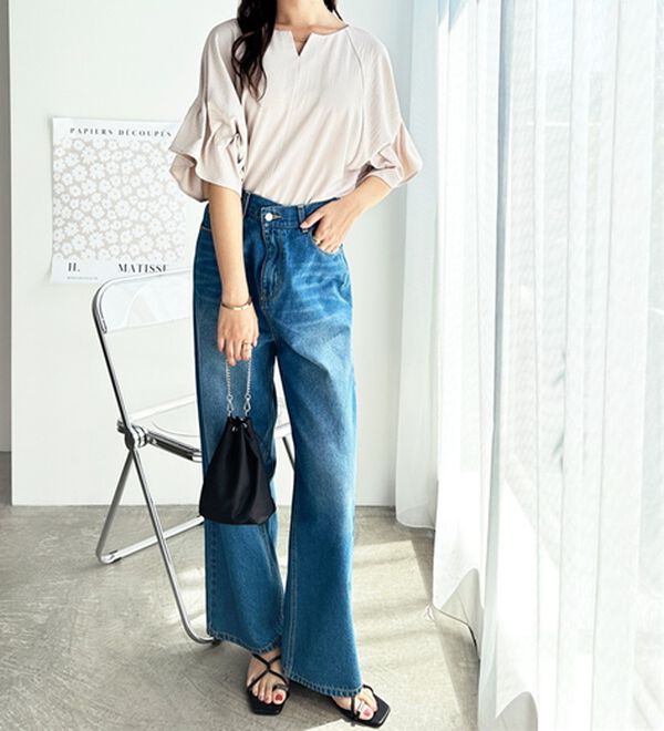 GeeRA（ジーラ）の「３ＷＡＹタックドルマンブラウス（ブラウス）」｜詳細画像