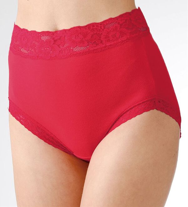 「【６枚組】赤の力で健康サポートショーツ（ショーツ）」｜詳細画像