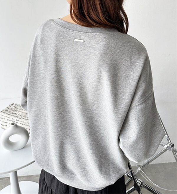 GeeRA（ジーラ）の「着回し自在！柔らか裏毛スウェット（カットソー）」｜詳細画像