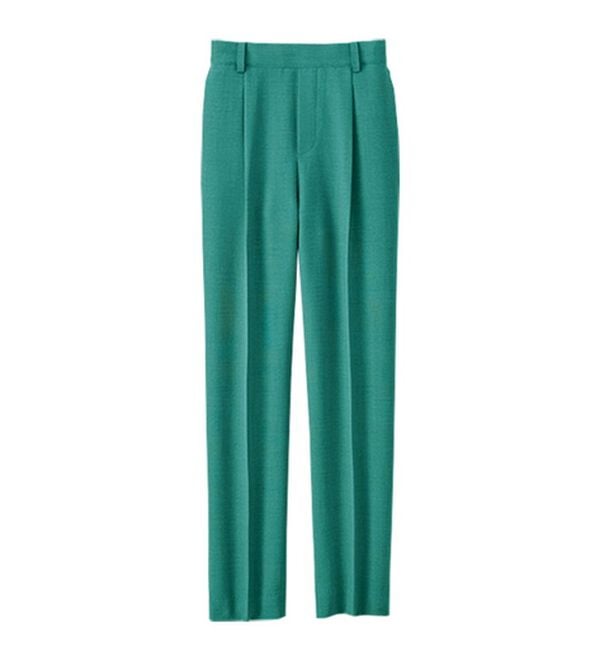 BELLUNA（ベルーナ）の「ヒンヤリ爽快！麻調ビンテージテーパードパンツ（テーパードパンツ）」｜詳細画像