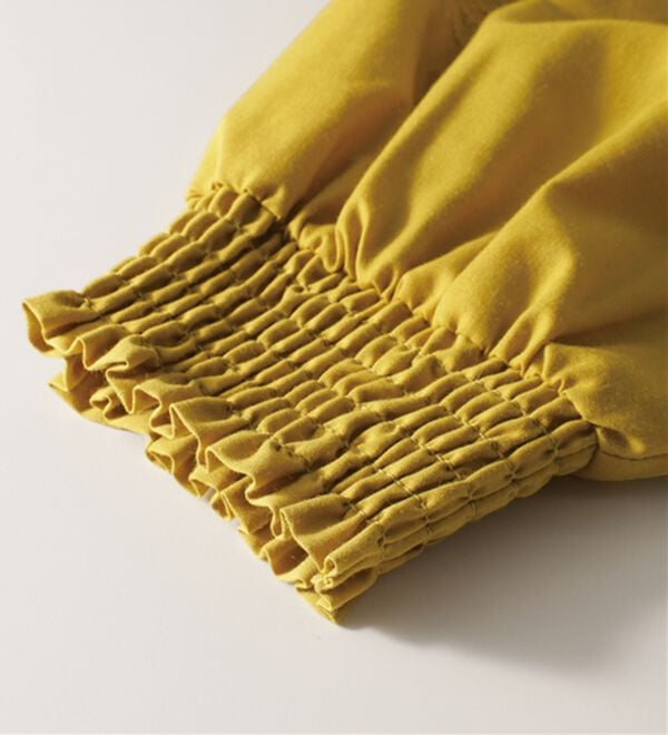 BELLUNA（ベルーナ）の「花柄袖刺しゅうデザインブラウス（ブラウス）」｜詳細画像