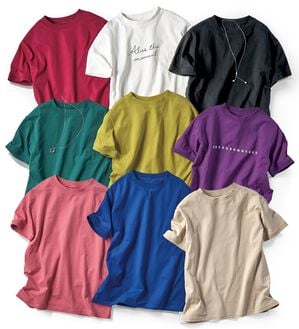 BELLUNA（ベルーナ）の「ヒンヤリ！綿１００％大人顔サマ見えＴシャツ（Tシャツ）」｜詳細画像