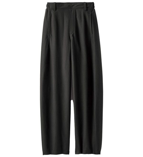 BELLUNA（ベルーナ）の「＜＆ｃｏｃｏｃｈｉ＞ウーリッシュジャージーバレルパンツ（ワイドパンツ・ガウチョ）」｜詳細画像