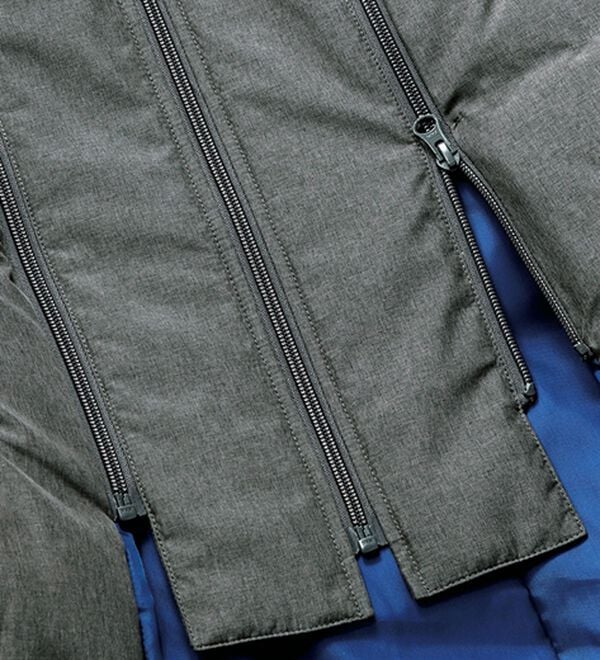 「こだわり品質！丸八真綿ダウンレイヤードコート（メンズコート）」｜詳細画像