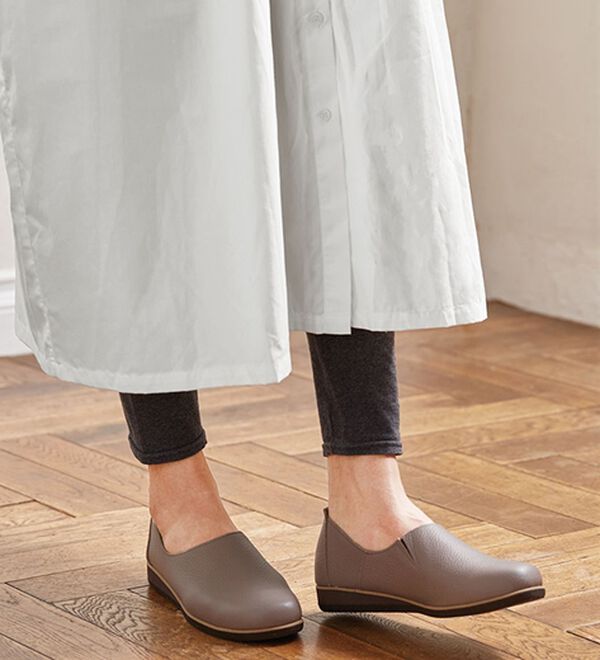 ルフラン（ルフラン）の「＜フィグリーノ＞やわらかレザーのスリッポン（スリッポン）」｜詳細画像