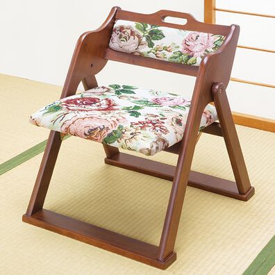 「天然木おりたたみ椅子（椅子・チェア・スツール）」