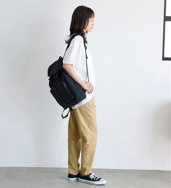 BELLUNA（ベルーナ）の「ゆるっとラクちん！万能パンツ（テーパードパンツ）」｜詳細画像