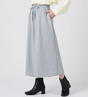 A HAPPY MARILYN（アハッピーマリリン）の「【Ｌ～８Ｌ】選べる身長別　ゆるっと楽ちん ワイドパンツ（ワイドパンツ・ガウチョ）」｜グレー