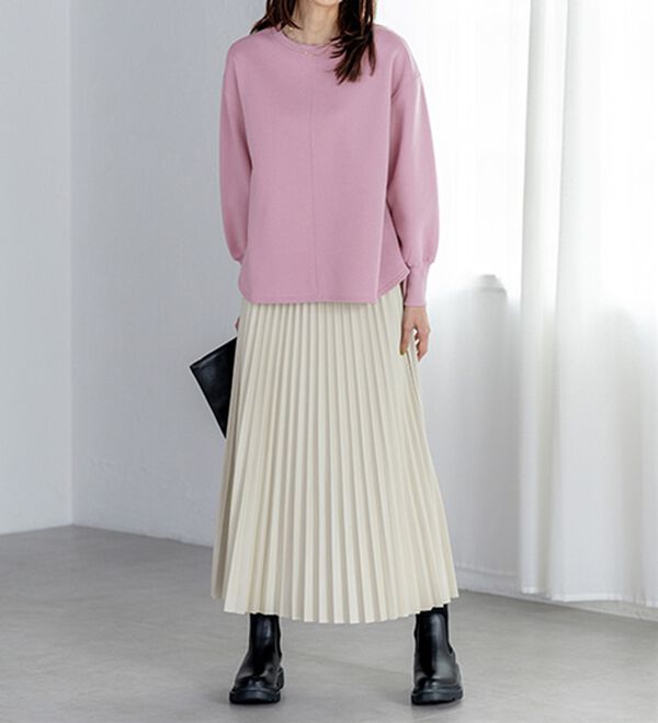 BELLUNA（ベルーナ）の「あったかキレイ！大人のこだわりトレーナー（トレーナー・スウェット）」｜詳細画像