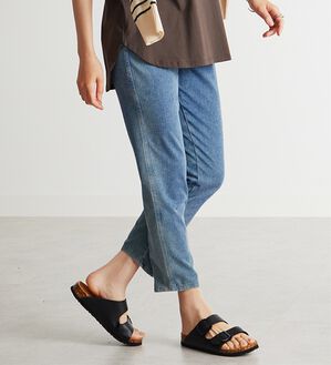 BELLUNA（ベルーナ）の「【再入荷】美ストレッチ素材アンクル丈レギンスパンツ（クロップドパンツ）」｜詳細画像