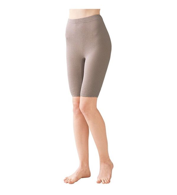 「【日本製】柔らかリップルボトム　５分丈（肌着・インナーウェア）」｜詳細画像