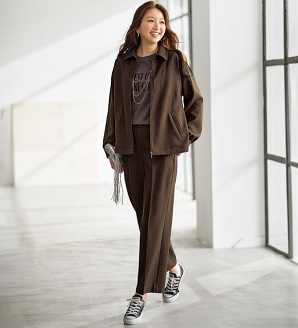 BELLUNA（ベルーナ）の「【Ｗｏｏｌｉｓｈ】ステンカラージャケット（その他ジャケット）」｜詳細画像