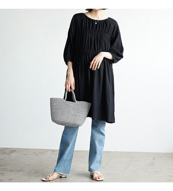 GeeRA（ジーラ）の「バックデザインティアードミニワンピース（その他ワンピース）」｜詳細画像