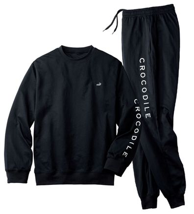 「＜クロコダイル＞リカバリーウェア上下セット（メンズルームウェア）」