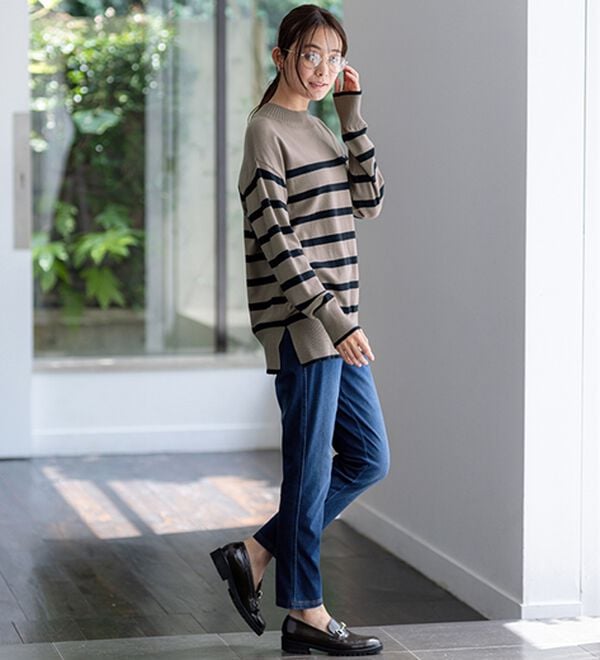 BELLUNA（ベルーナ）の「美ストレッチ素材レギンスパンツ（スパッツ・レギンス）」｜詳細画像