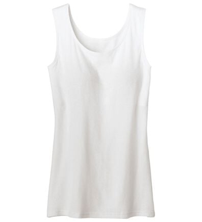 LAVIENNE（ラヴィエンヌ）の「【ムレ嫌いさん必見！】綿１００％涼しいカップ付タンクトップ＜さらりラボ＞（肌着・インナーウェア）」