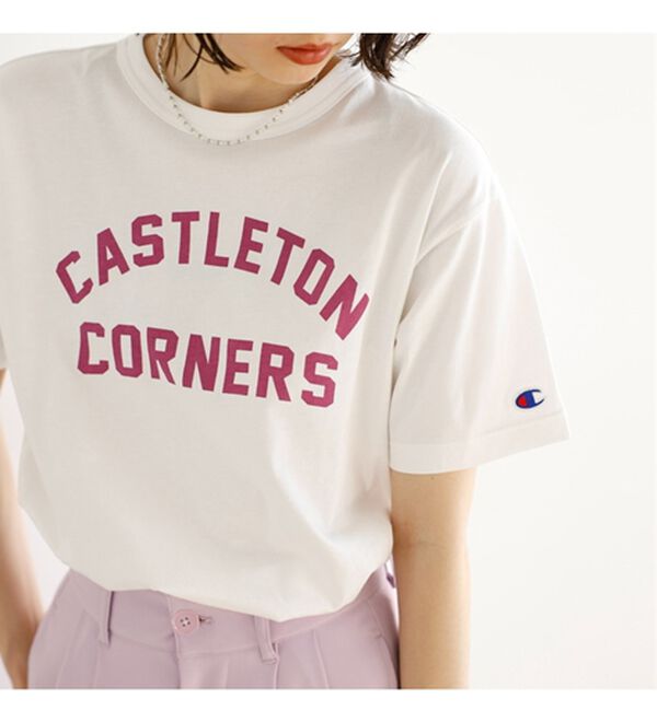 GeeRA（ジーラ）の「【ｃｈａｍｐｉｏｎ】ロゴＴシャツ（Tシャツ）」｜詳細画像