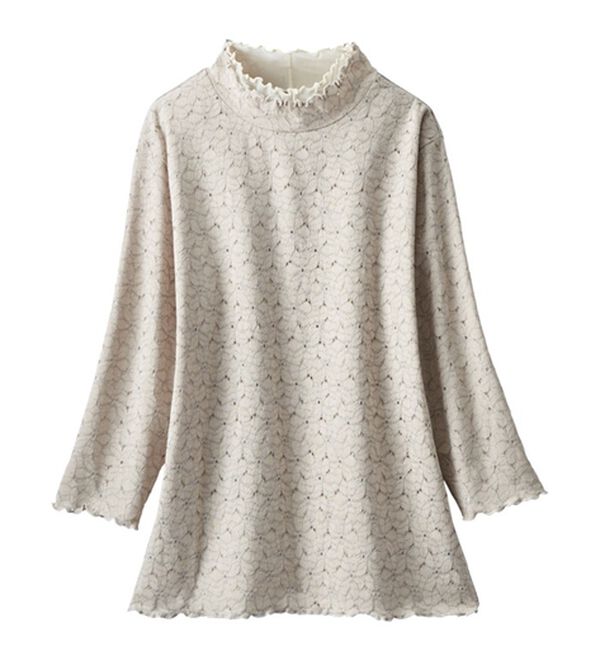 LAVIENNE（ラヴィエンヌ）の「メロウが素敵な総レースプルオーバー（肌着・インナーウェア）」｜詳細画像